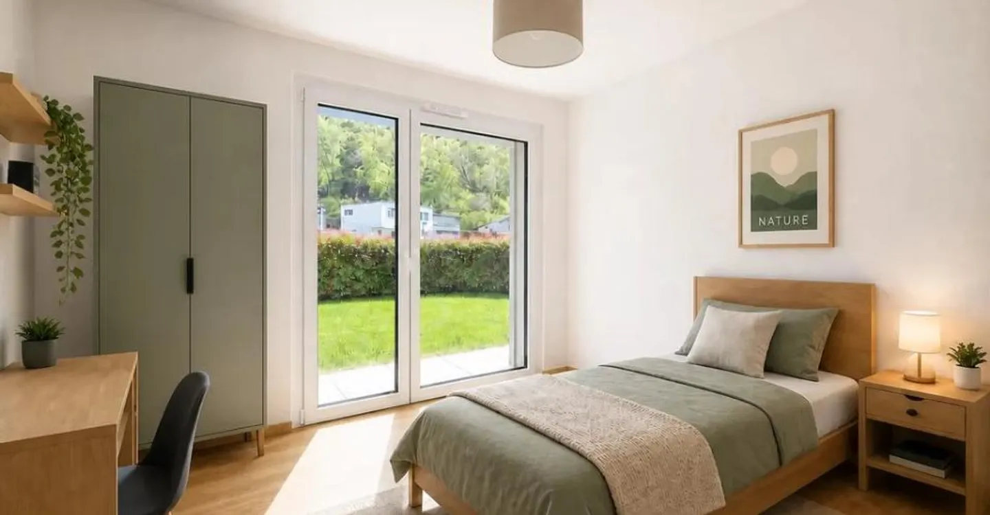 Neues Gartenapartment mit 3,5 Zimmern - Minergie - Martigny - Foto 8 von 10