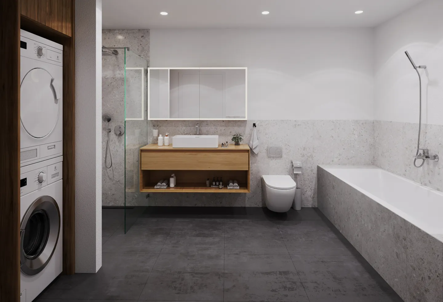 Appartamento di 5,5 stanze al piano terra B nella casa B con 137 m² di superficie abitabile netta, 25 m² di area coperta - Foto 7 di 14