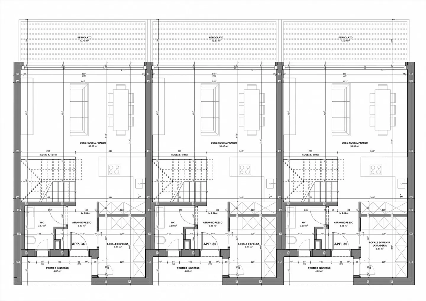New 5-room maisonette in Camorino - Photo 9 of 13