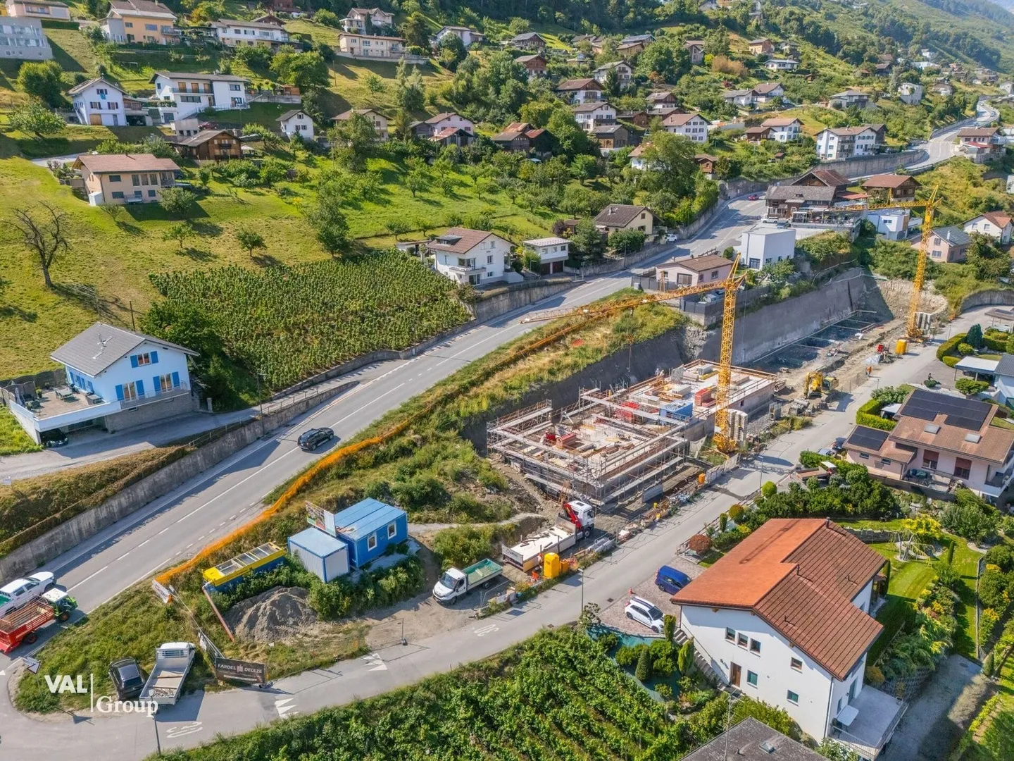 2.5 pièces moderne, vue sur la vallée - Foto 2 di 9