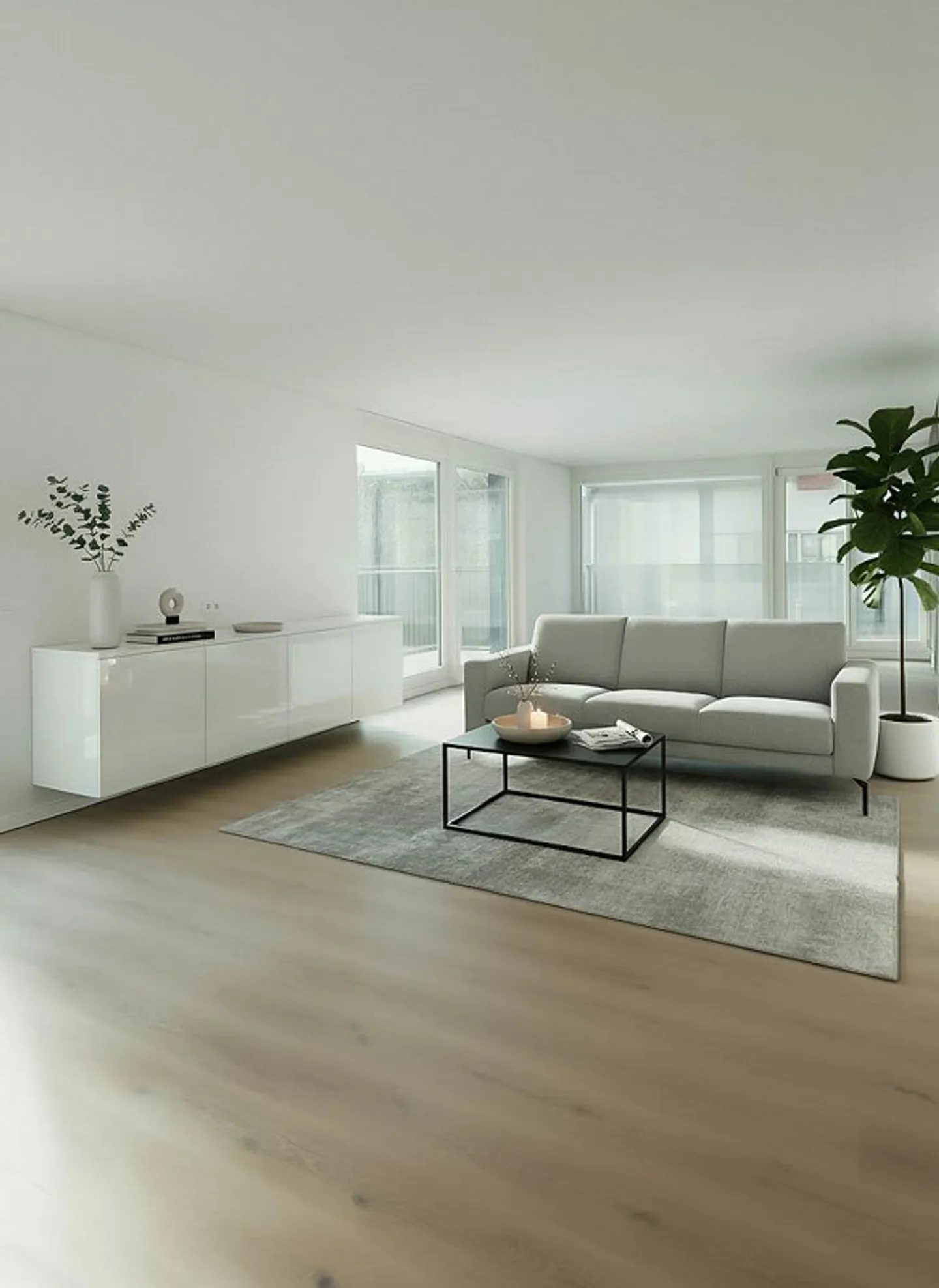 Exclusive 5.5-room new apartment with 317 m² panoramic terrace & mountain - Photo 1 of 5