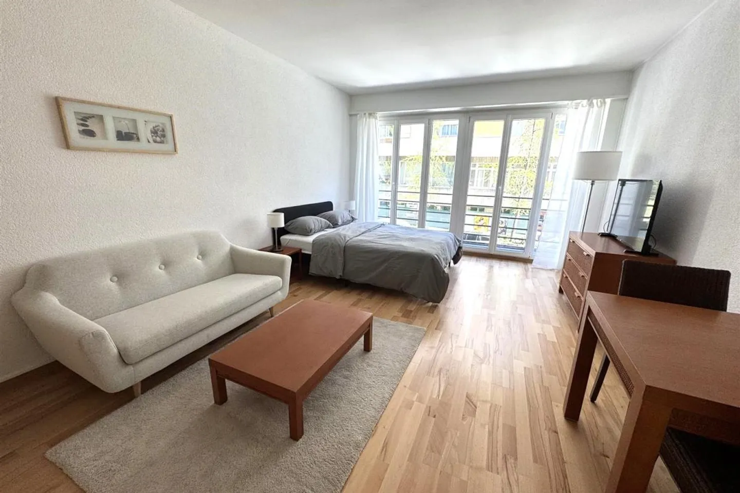 Appartement meublé 1 pièce - Photo 1 sur 4