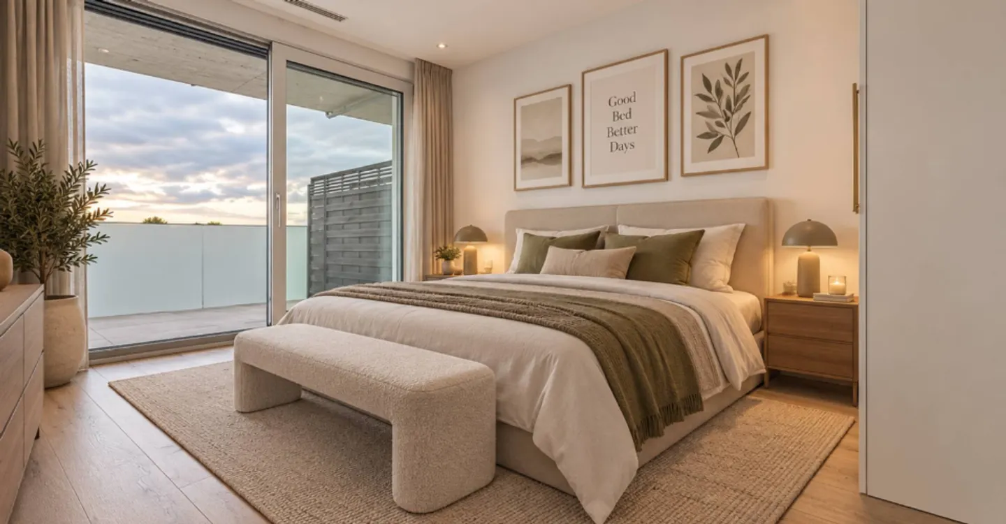 4,5-Zimmer-Duplex mit Keller, Garten und Seeblick - Foto 3 von 9