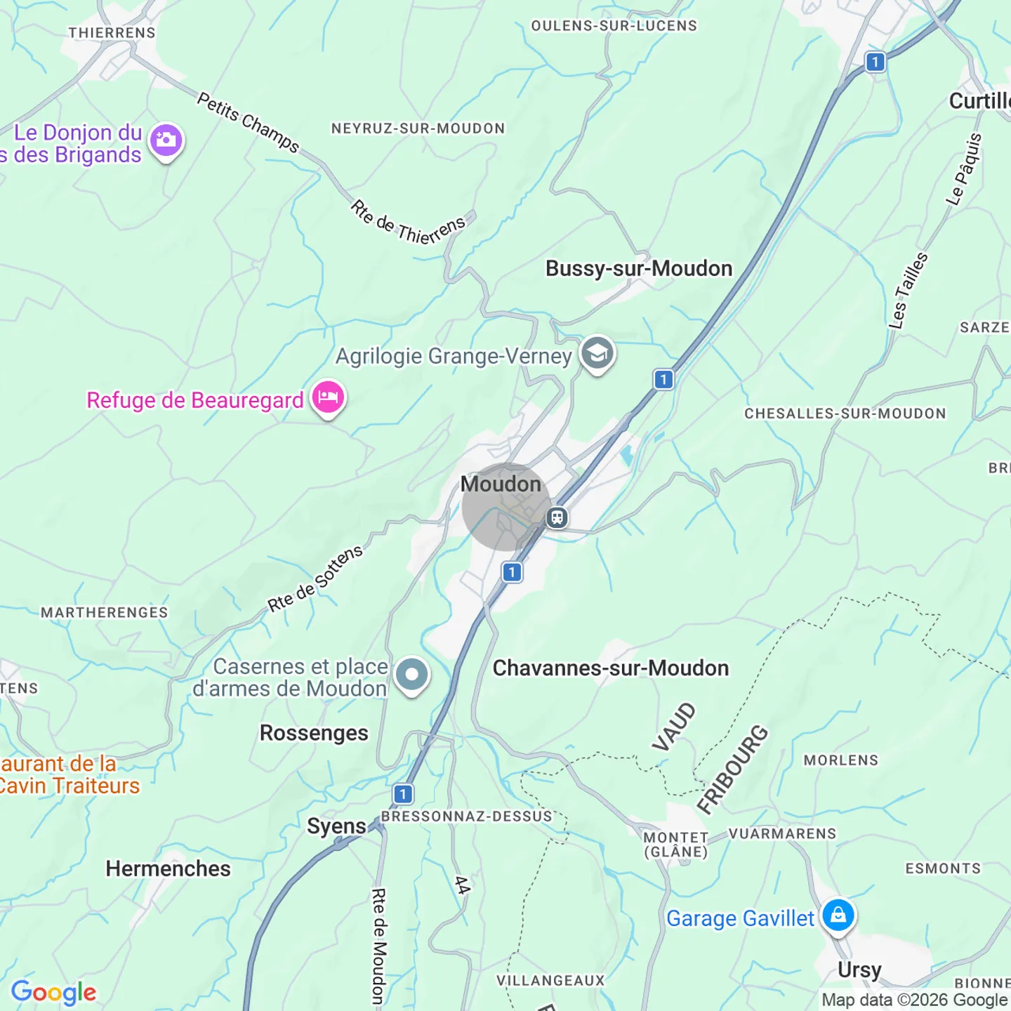 Gemischtes Einkommensobjektkomplex in Moudon - Foto 1 von 1