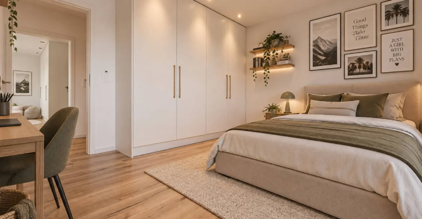4,5-Zimmer-Duplex mit Keller, Garten und Seeblick - Foto 4 von 9