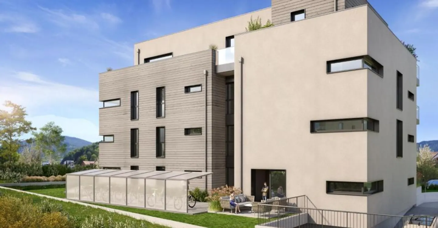 Mehr als 1 Grundstück verfügbar! Erdgeschosswohnung mit 4,5 Zimmern und großem Garten - Foto 2 von 5