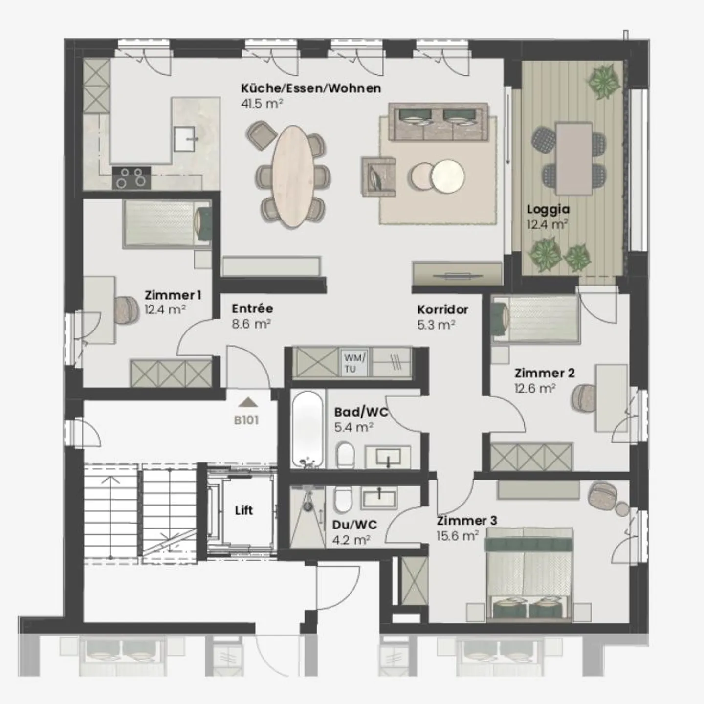 Wohnung kaufen - Foto 4 von 12