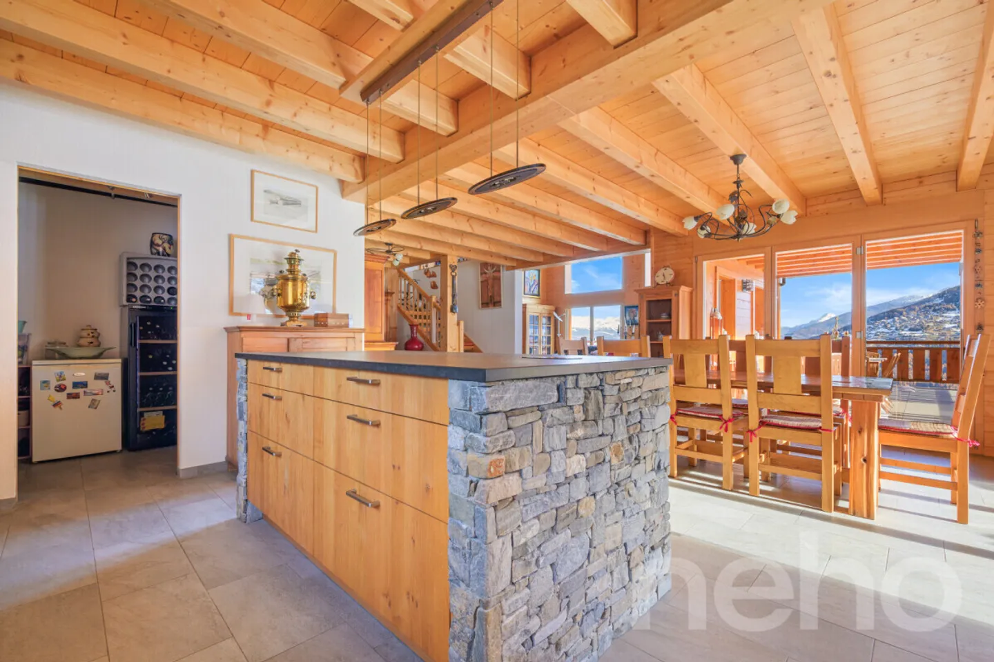 Exklusives Luxus-Chalet in Haute-Nendaz / 4 Täler - Foto 4 von 13