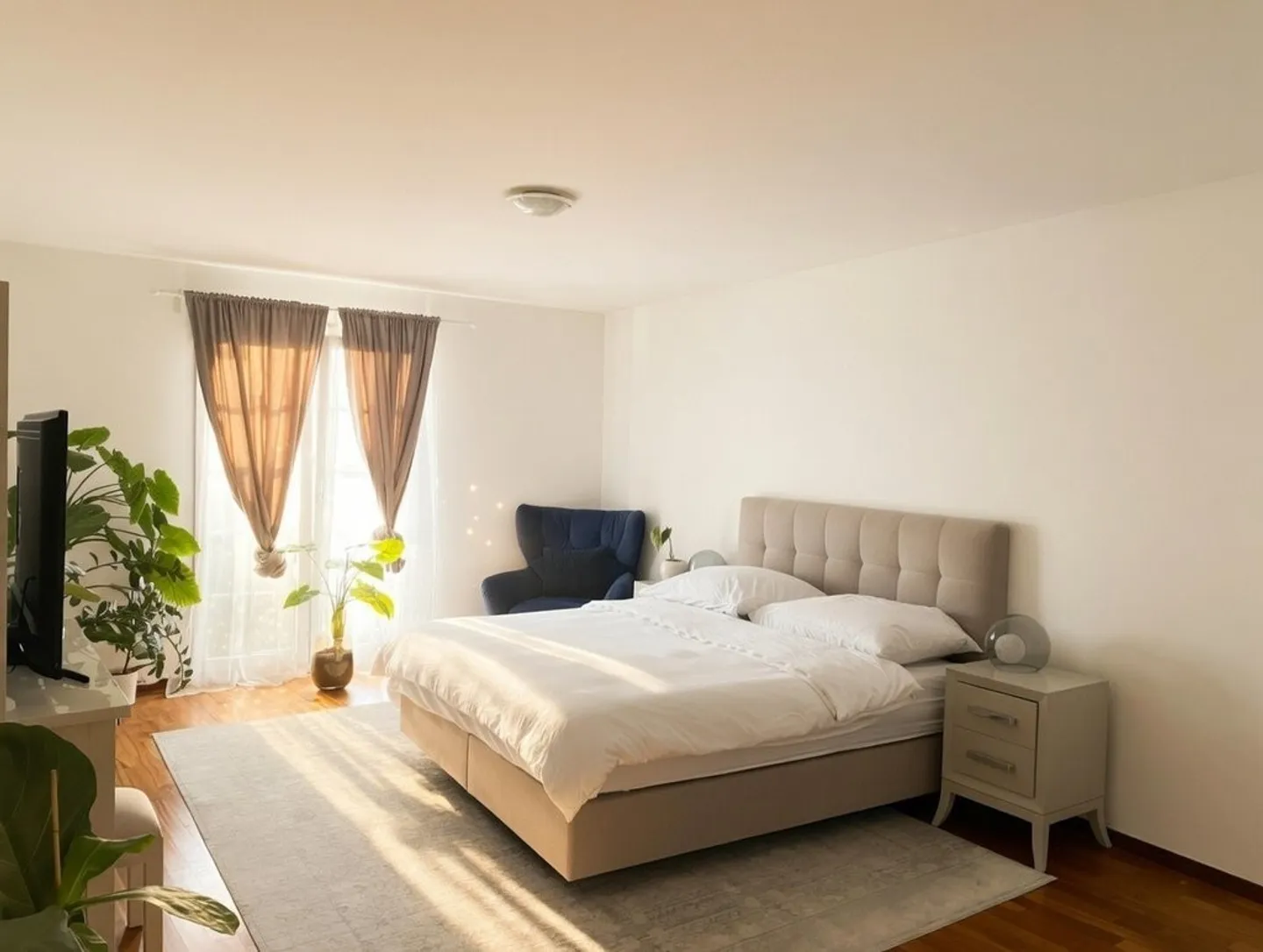 Striking! Magnificent 4.5-room apartment on the ground floor with terraces - Photo 2 of 5