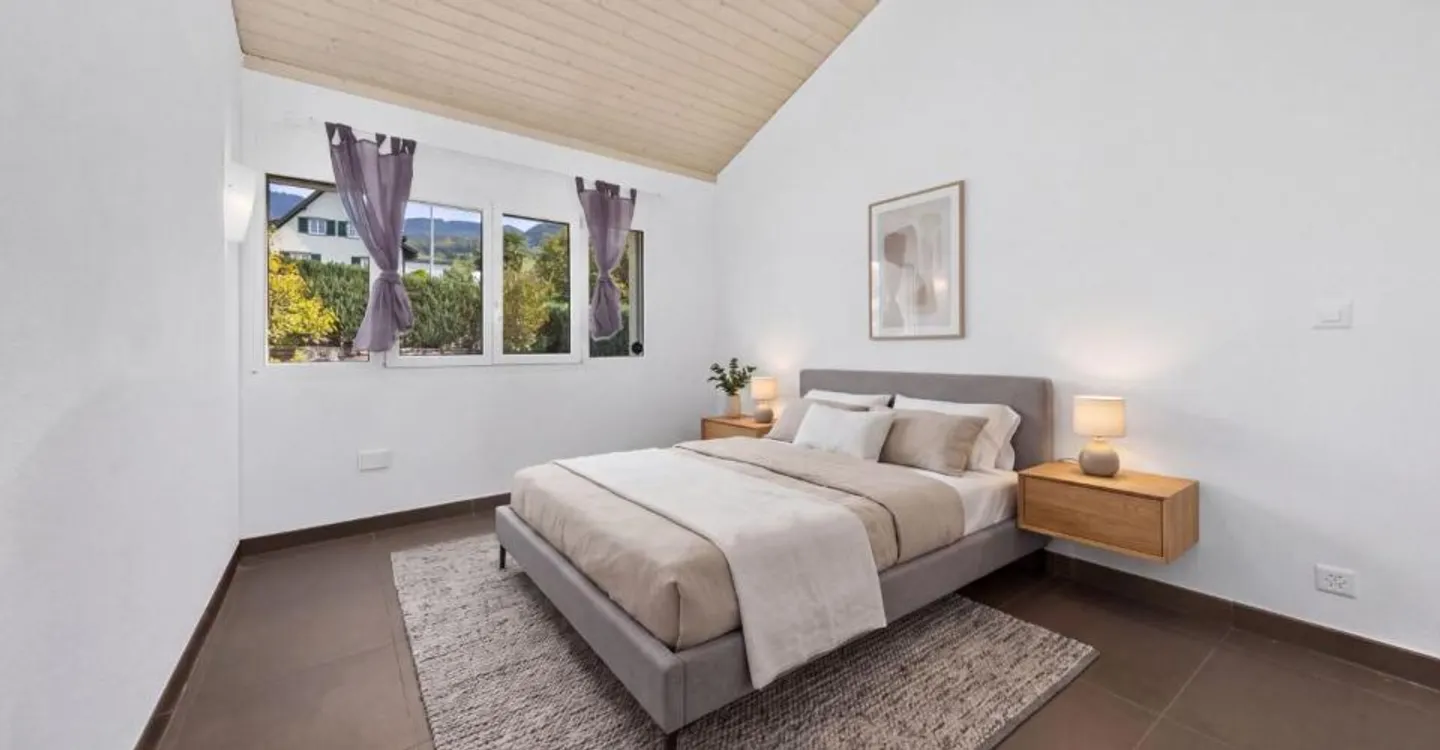 Villa indipendente con vista eccezionale sul lago e sulle montagne - Foto 10 di 11