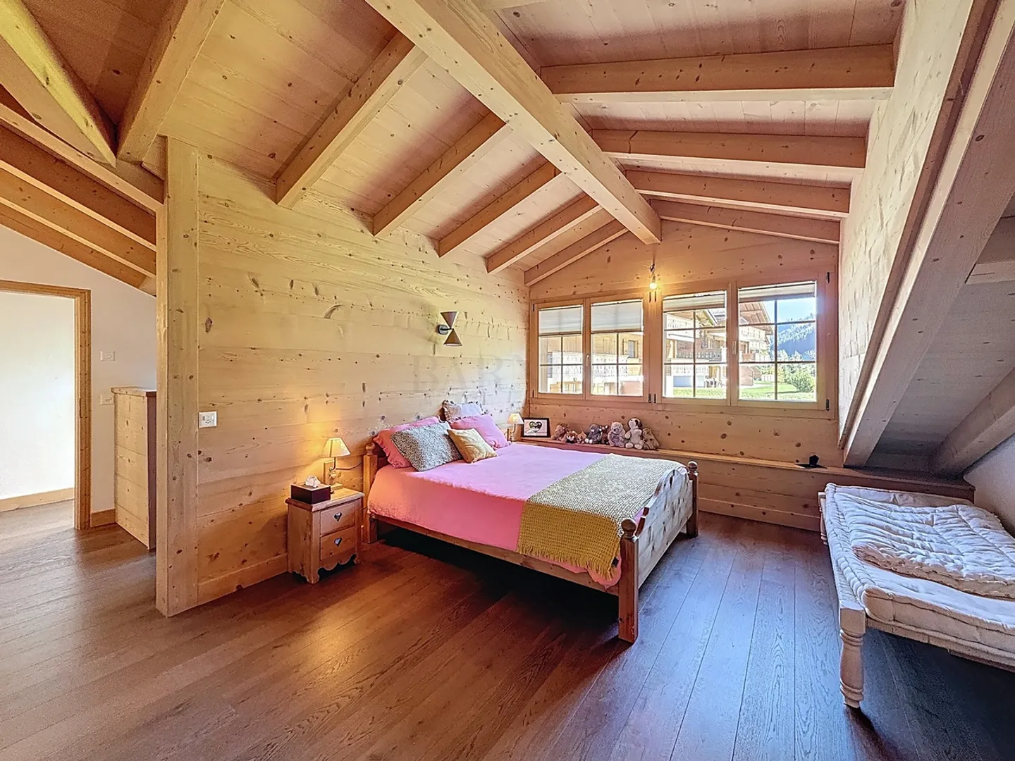 An den Toren von Gstaad - Außergewöhnliche Wohnung in einem modernen Chalet - Foto 4 von 7