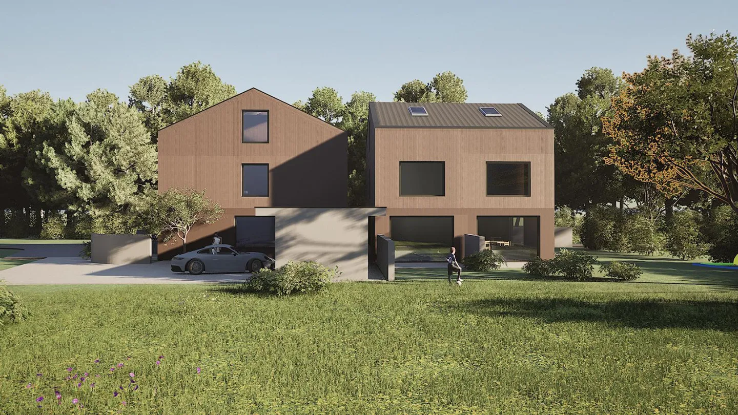 Zahlbarer Wohnraum – moderne Doppeleinfamilienhäuser in Sevelen - Foto 2 von 3