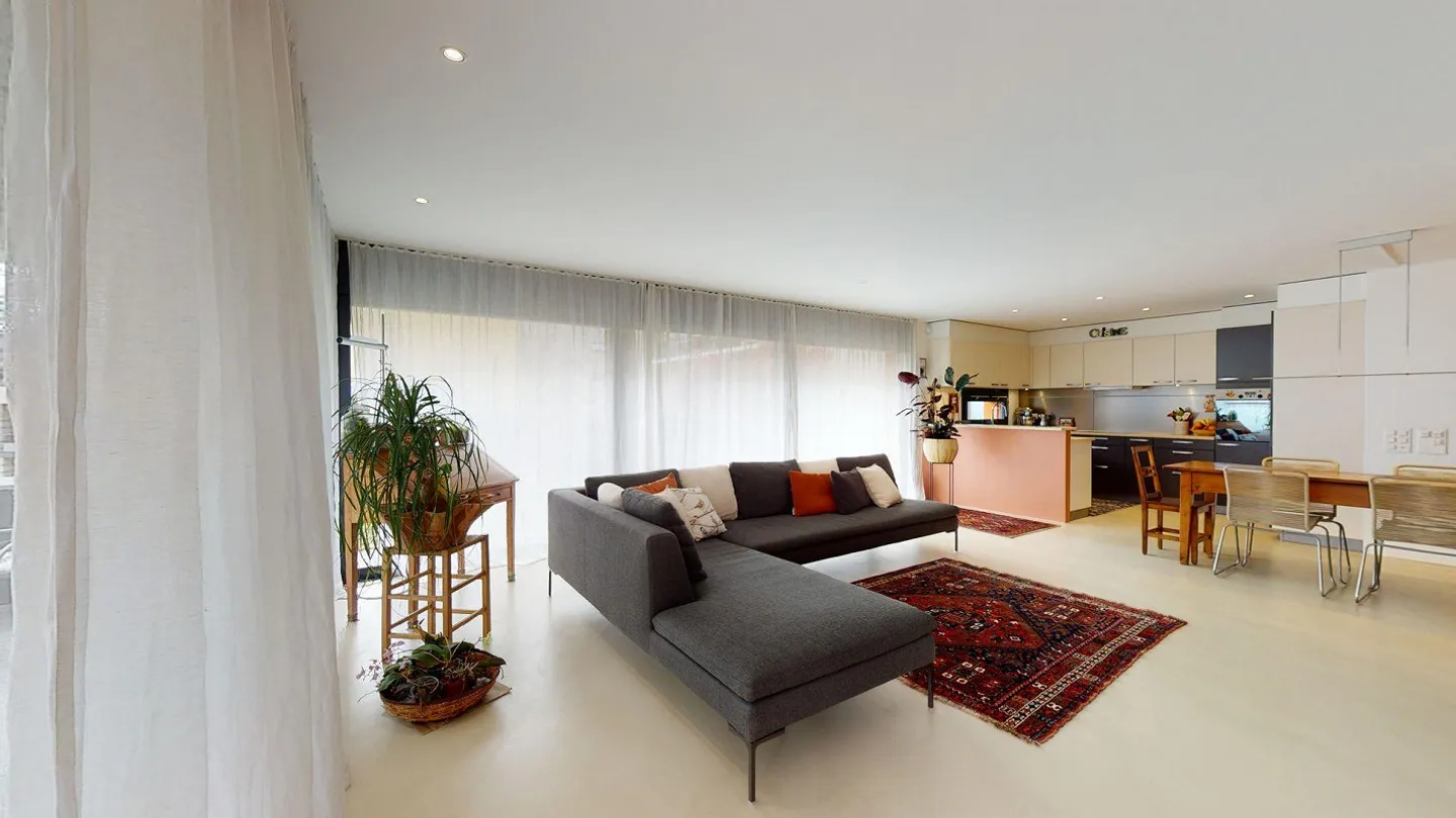 4.5-room apartment with garden in a private street - Central location in Minusio - Secondary residence | 4.5-room garden apartment in a quiet private street - Central location in Minusio - Secondary residence - Photo 4 of 10