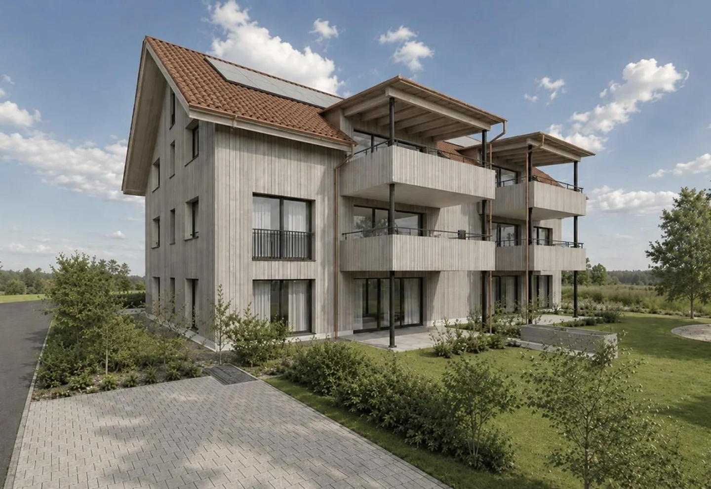 Appartement neuf exclusif de 4,5 pièces - Photo 2 sur 4