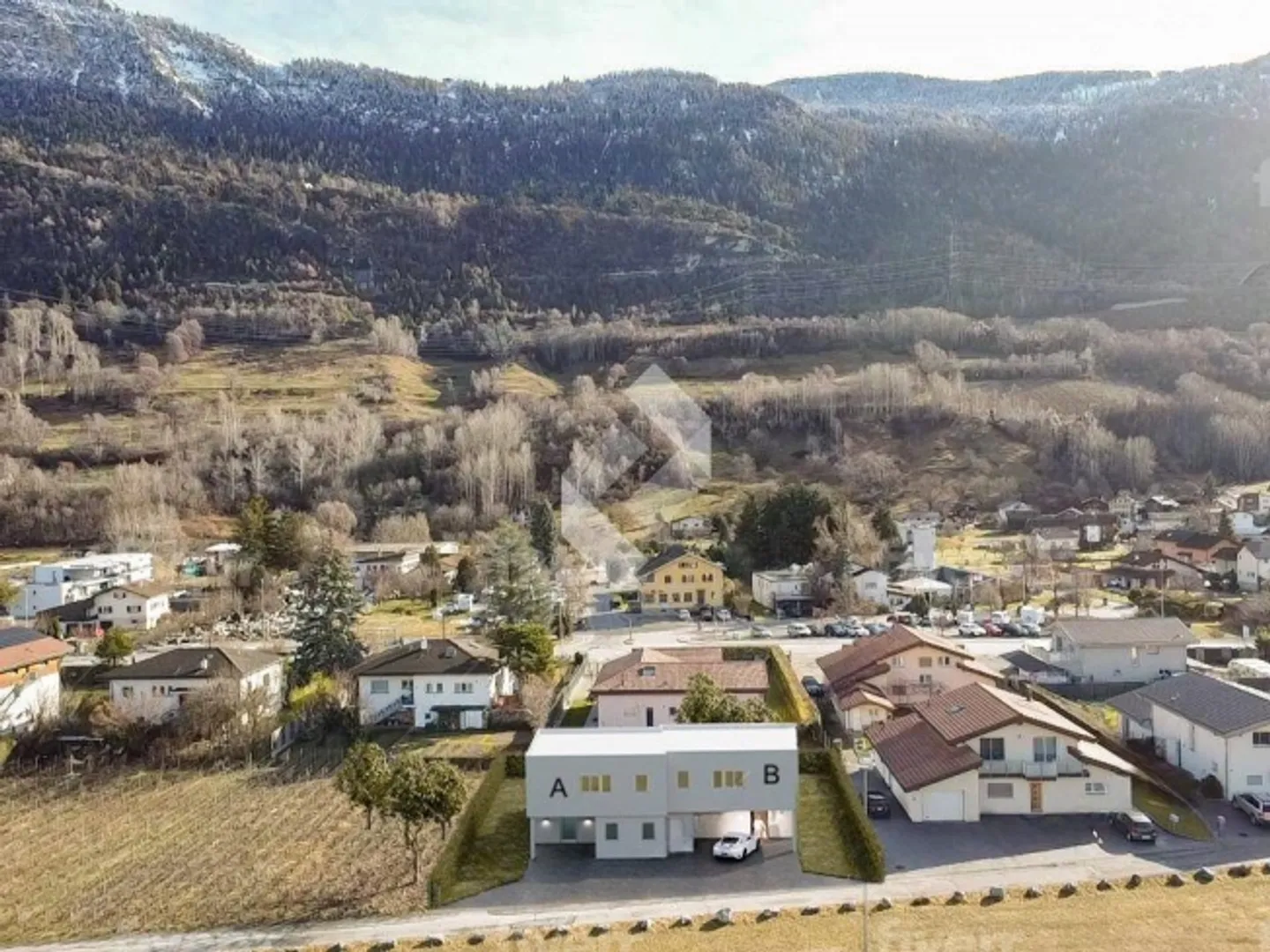 «4,5-Zimmer-Villa mit 2 Einzelbetten und Büroräumen - Ausrichtung SÜDEN» - Foto 12 von 13