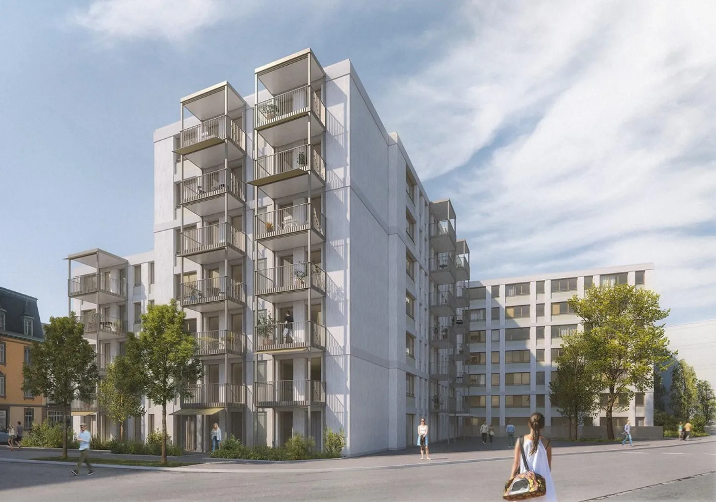 Kompakte 1.5-Zimmer-Wohnungen im AVES - Das Nest für Stadtvögel - Foto 2 di 4