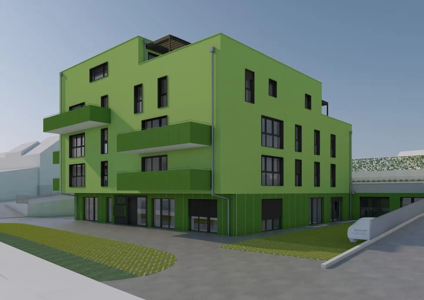 Lot 0.1 on the ground floor of approximately 322.1 m2 - Photo 4 of 4