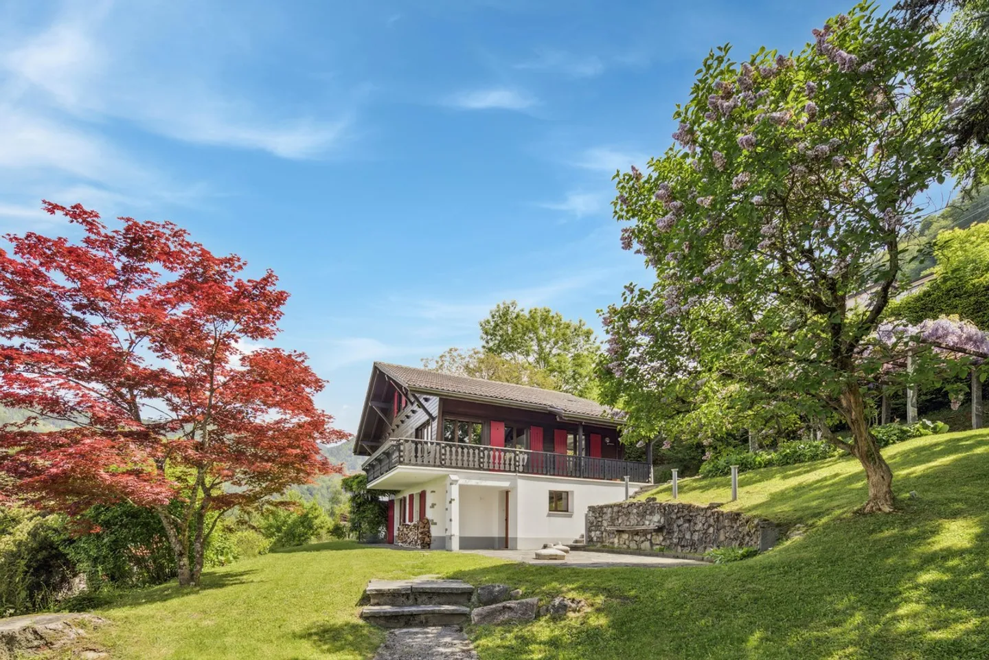 Tra lago e montagne: chalet accogliente con vista eccezionale - Foto 15 di 18
