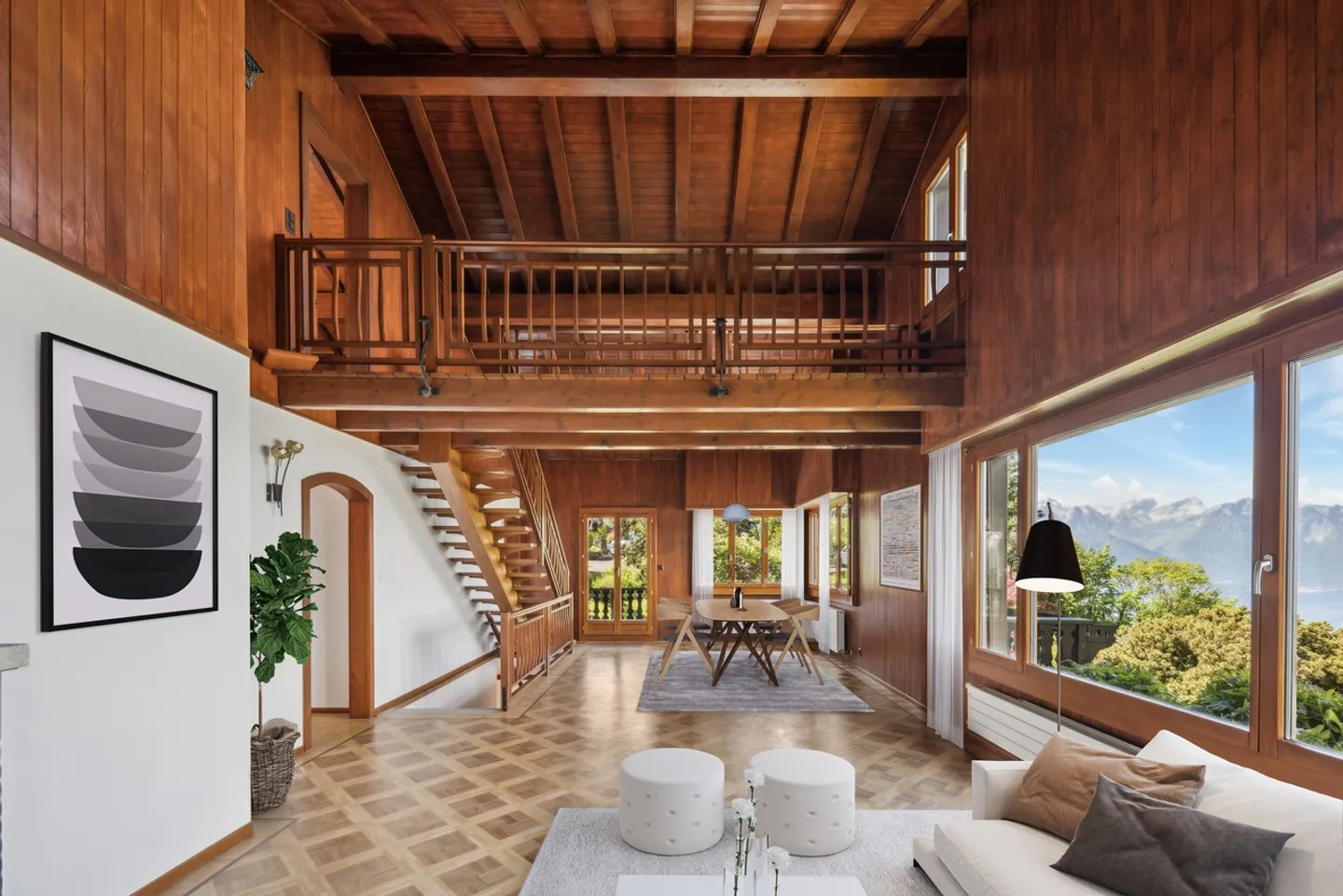 Tra lago e montagne: chalet accogliente con vista eccezionale - Foto 2 di 18