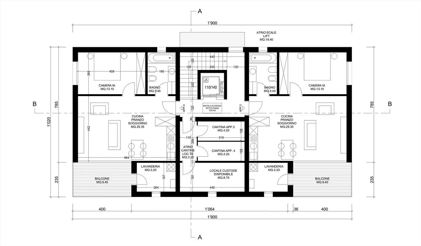 Neue elegante Wohnung mit großem Garten - Foto 12 von 21
