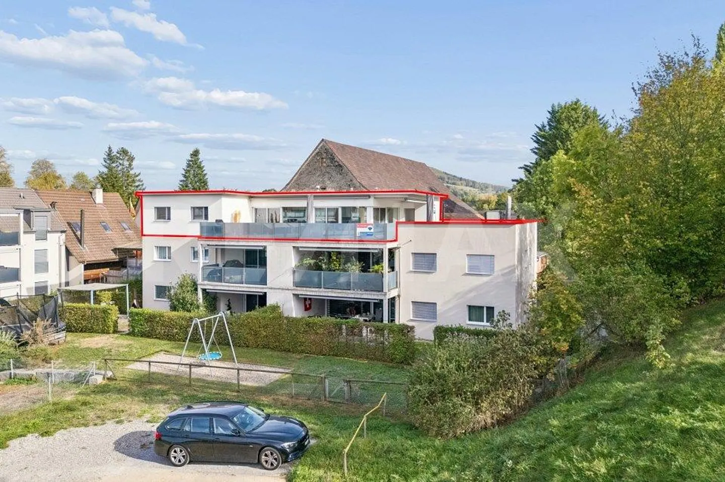 Appartement penthouse exclusif avec accès direct par ascenseur et grande terrasse sur le toit - Photo 3 sur 13