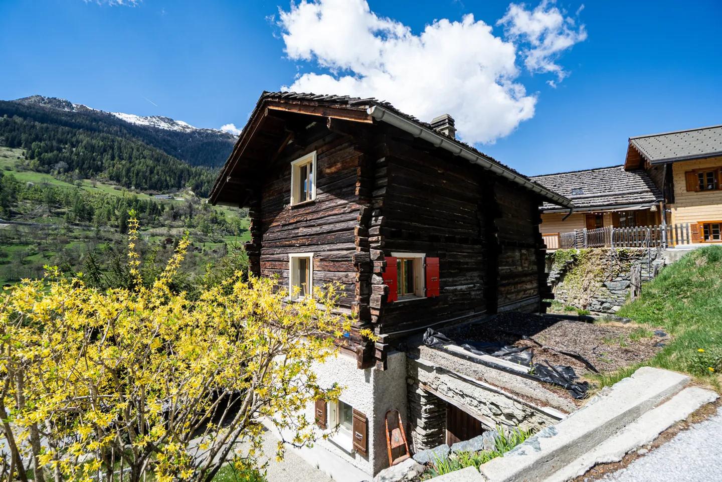 Charmantes traditionelles Chalet auf drei Ebenen mit Panoramablick über das Tal - Foto 23 von 24