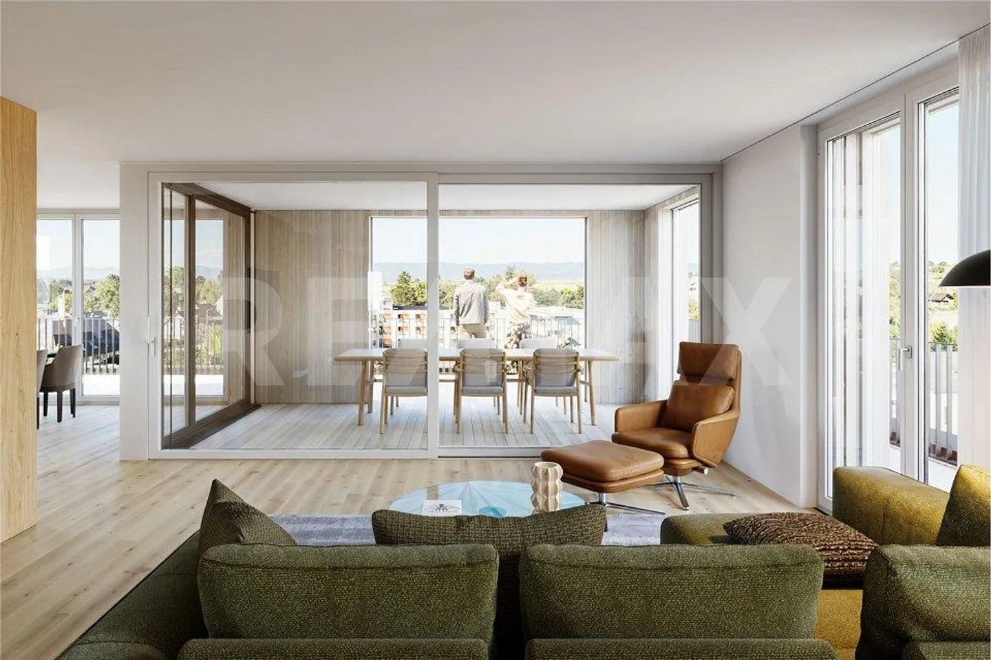 Appartement penthouse exclusif de 4,5 pièces avec vue à Möhlin à vendre... - Photo 3 sur 4