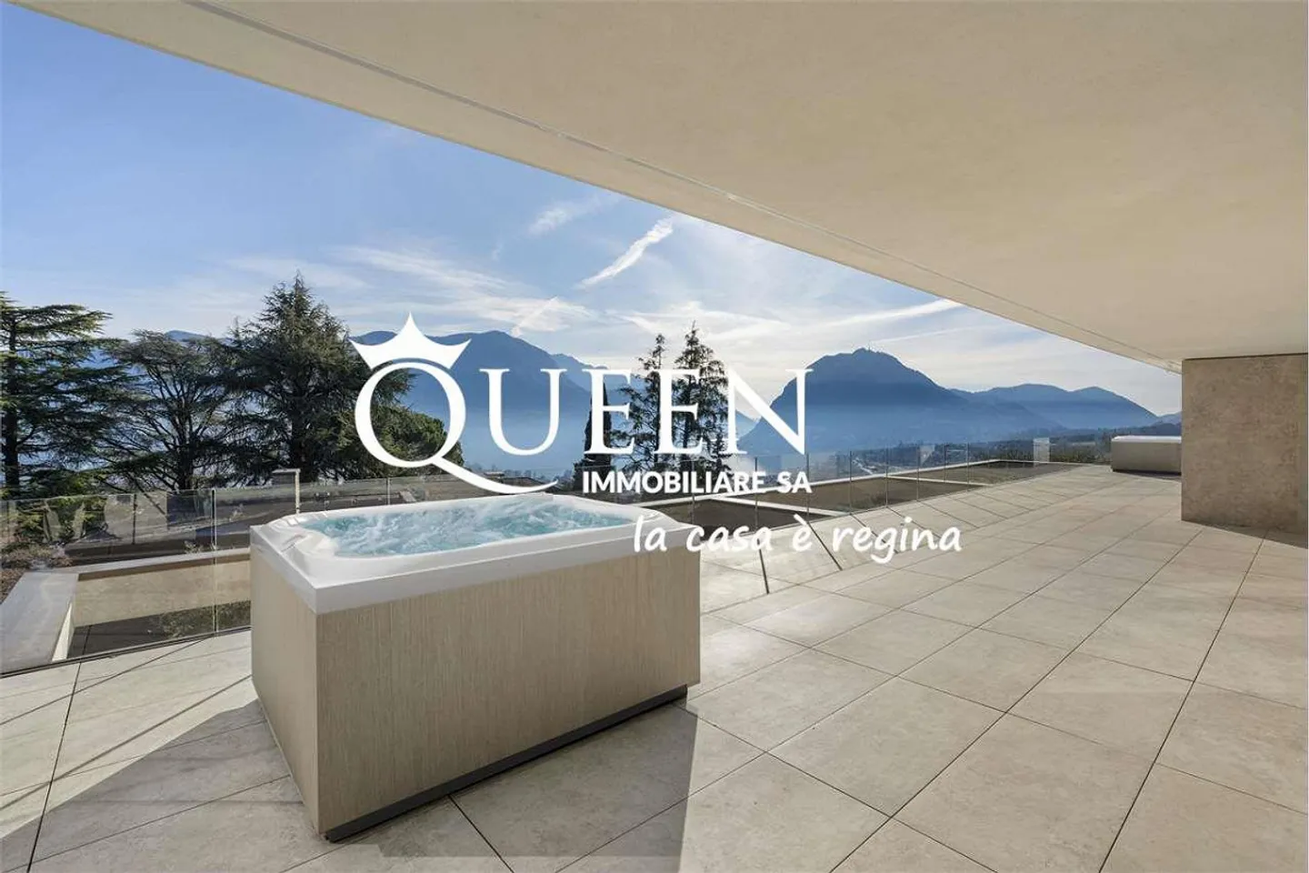 Massagno : Appartement de luxe 5.5 pièces avec vue sur le lac - Résidence - Photo 3 sur 13