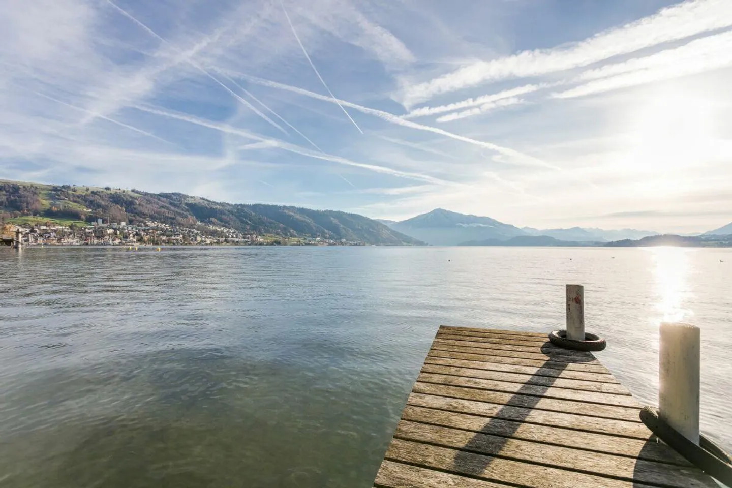 Unique 4.5-room maisonette apartment with private lake access - Photo 11 of 11