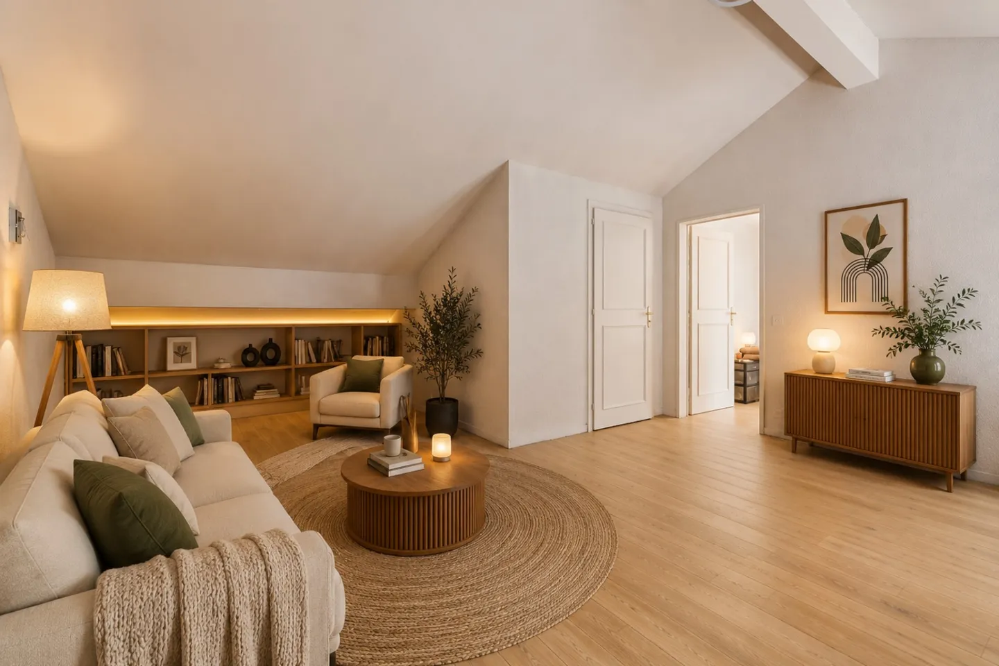 Exceptional duplex penthouse in the countryside with stunning views of the Fort - Photo 8 of 10