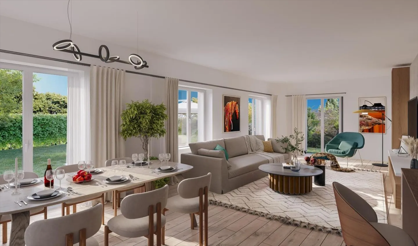 Appartamento 4.5 stanze a Echandens - Foto 2 di 2