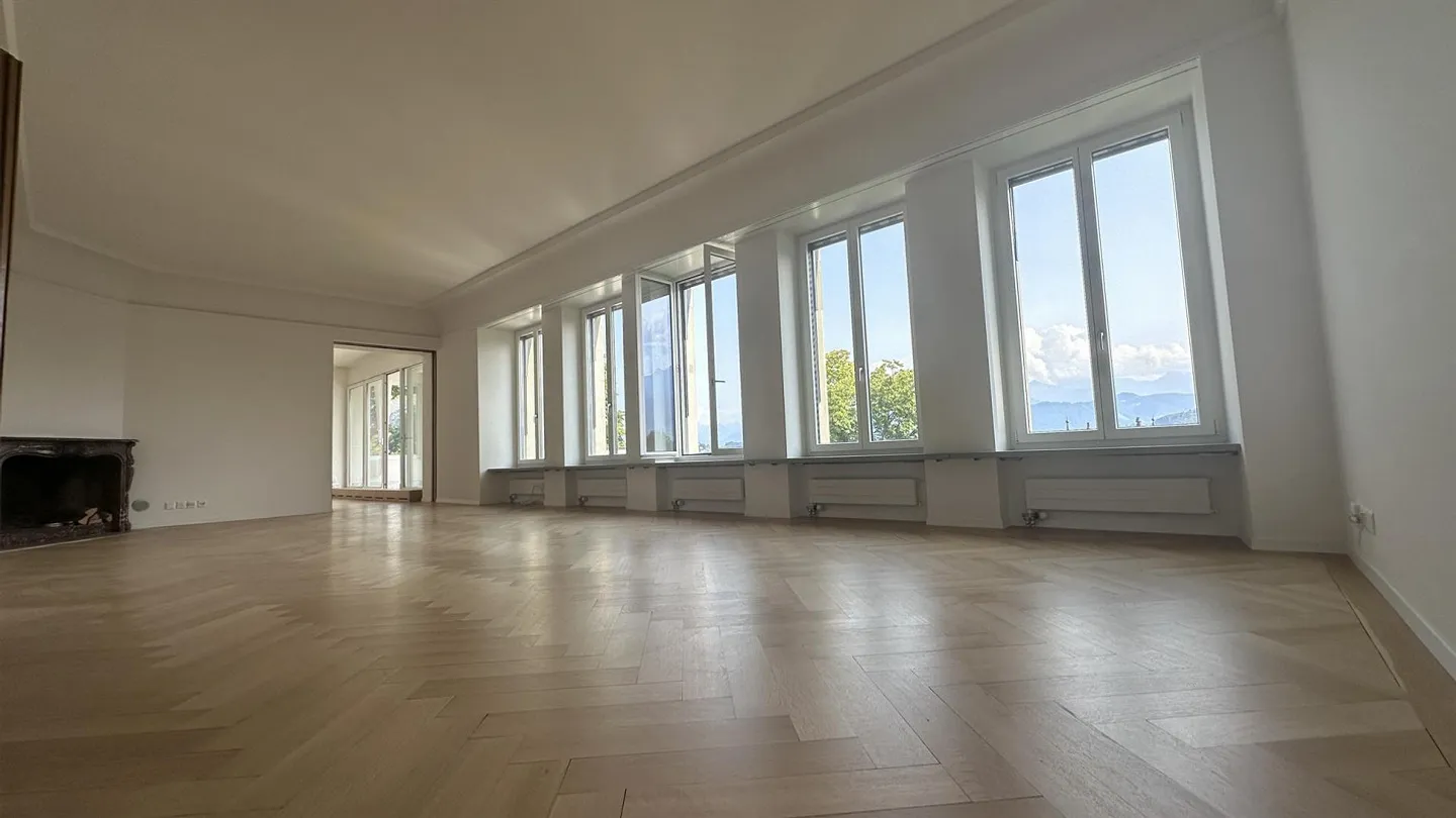 Zentrales Wohnen mit See und Bergsicht in der Stadt Luzern - Foto 5 von 22