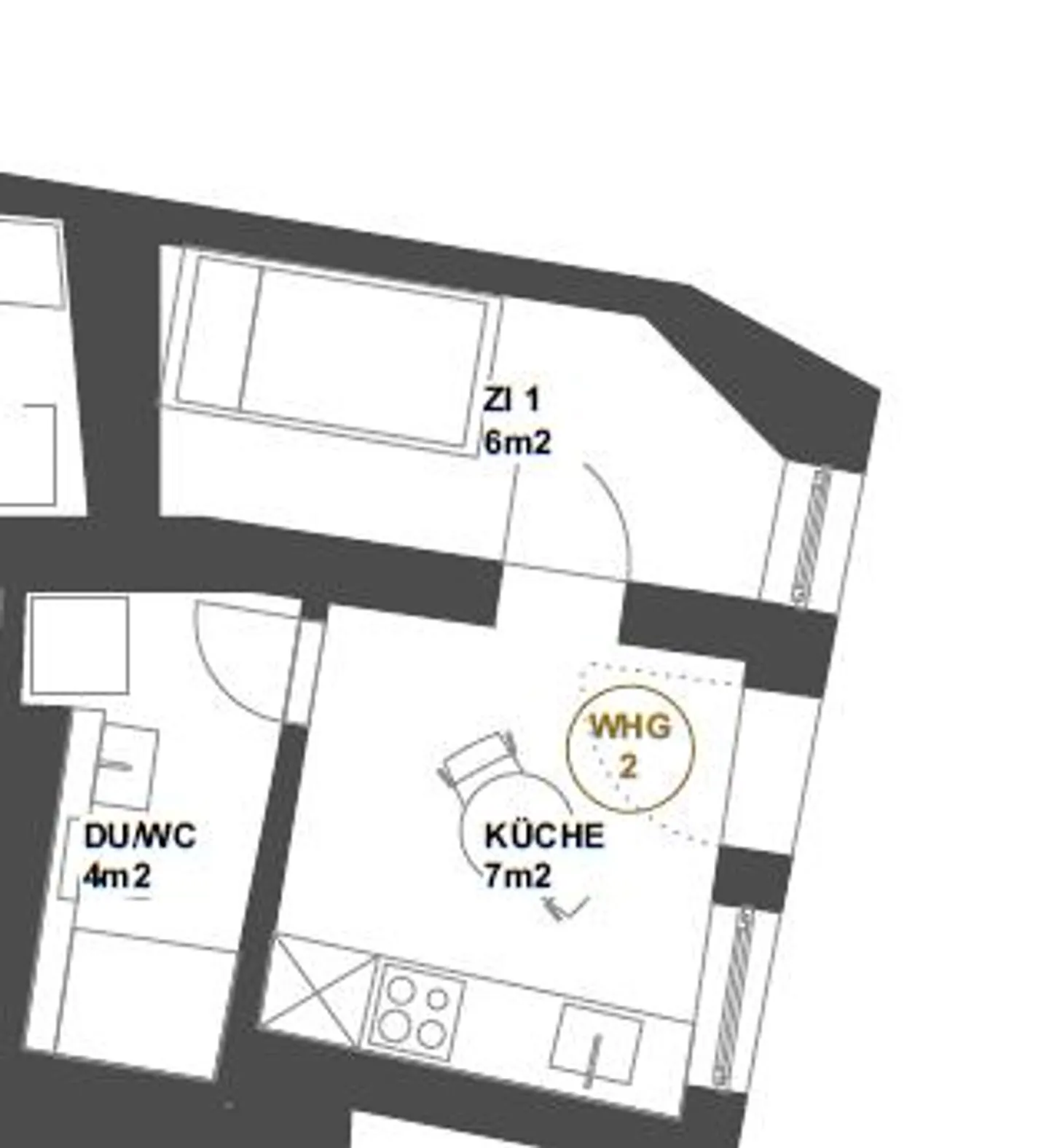 Appartamento 1.5 camere accogliente - Foto 6 di 6