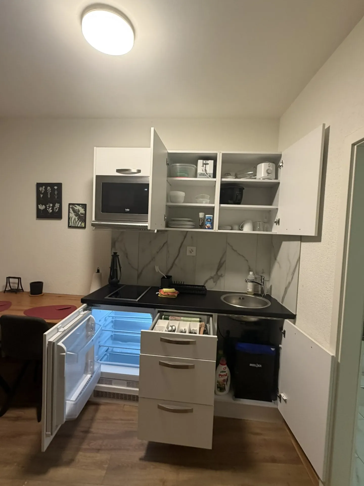 Appartement Studio Entièrement Meublé dans le Centre de Zurich Zone 10 - Photo 6 sur 12