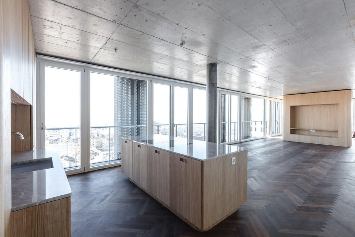 Attico spettacolare con vista panoramica su Basilea - Foto 2 di 7