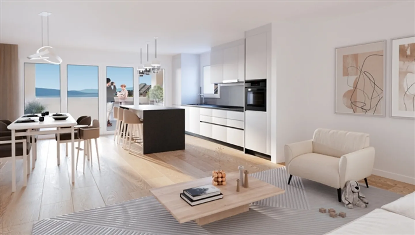 «3.5 Zimmerwohnung im Bau
Im Herzen von Chexbres» - Foto 1 von 5