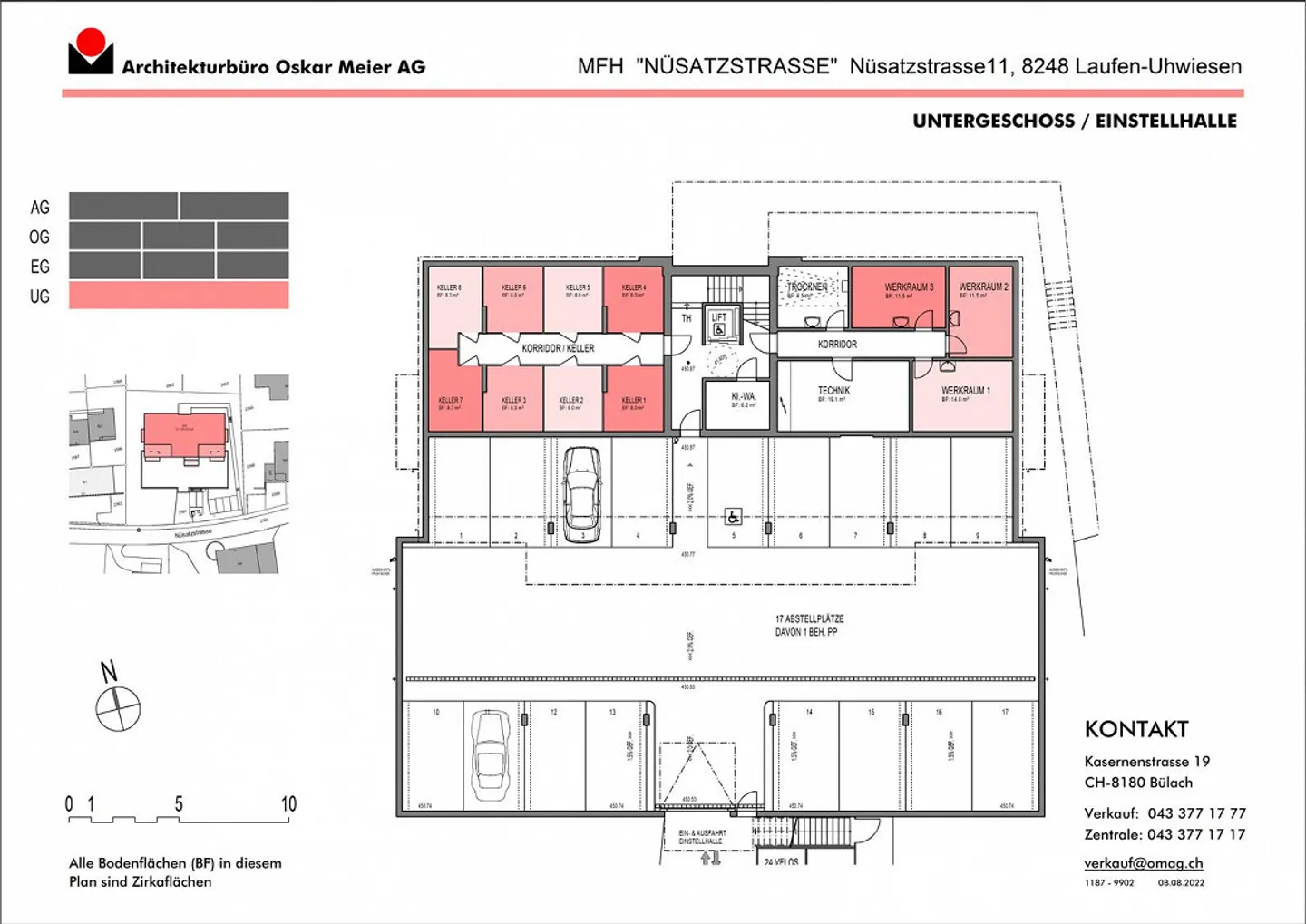 Einmalig schön ausgebaute 4.5-Zimmer-Gartenwohnung mit grossen Fenstern - Foto 6 von 6
