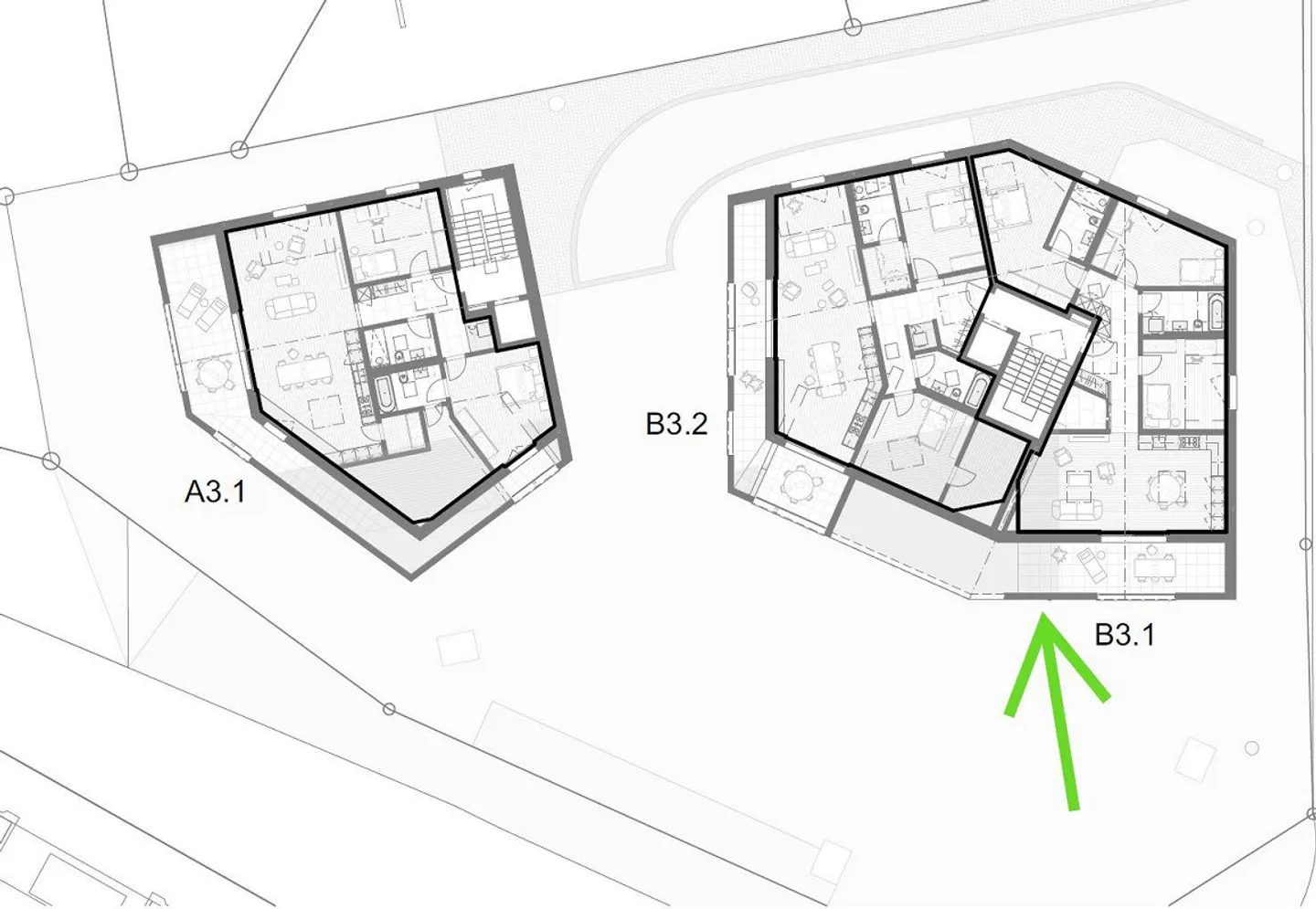 B3.1 | New exclusive attic apartment with fantastic views - Photo 10 of 15