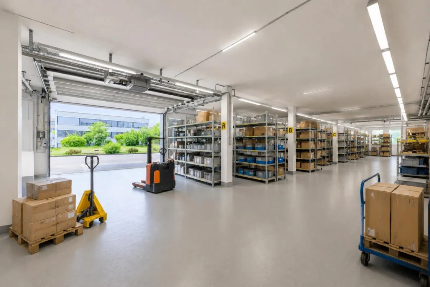 Accessible storage and workshop space with roller door - Photo 6 of 12