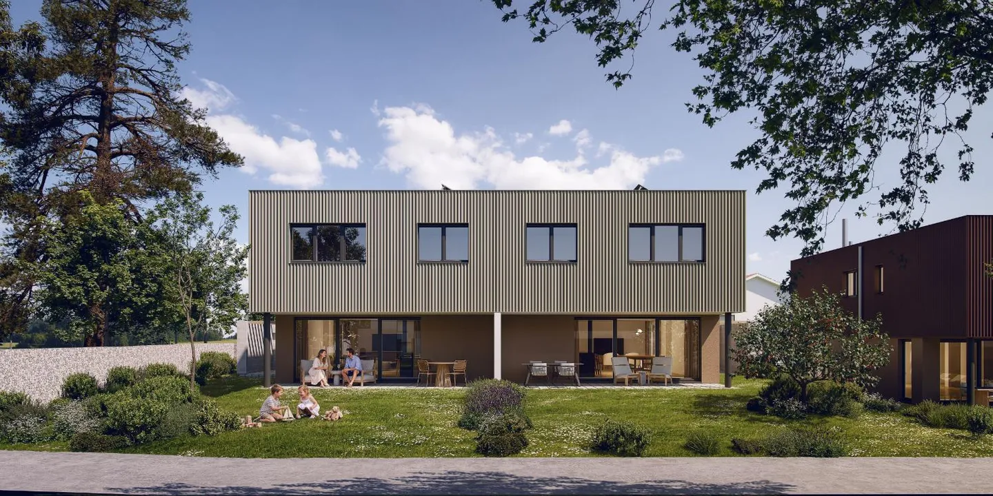 Villa contemporaine à Prez-vers-Noréaz - Photo 3 sur 11