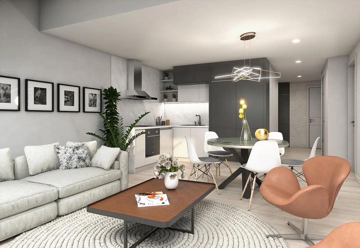 Appartamento 3 locali - Foto 4 di 6