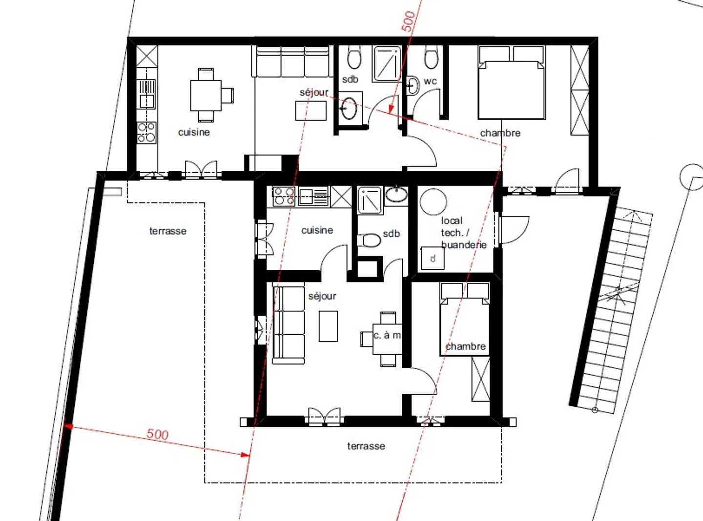 Chalet with 3 Apartments - Photo 4 of 13