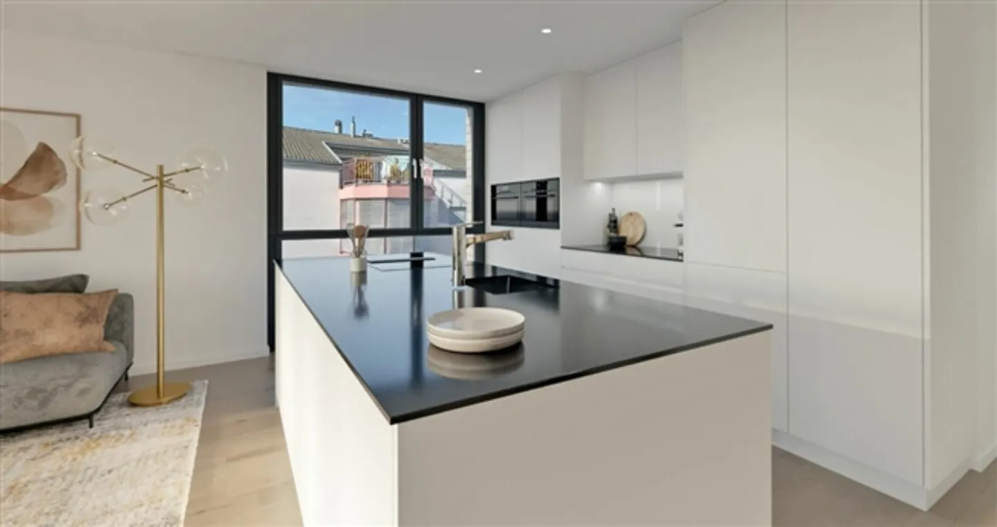 Gioiello di nuova costruzione al Postgässli: 3,5 stanze al piano terra con giardino n. 2 - Foto 5 di 13