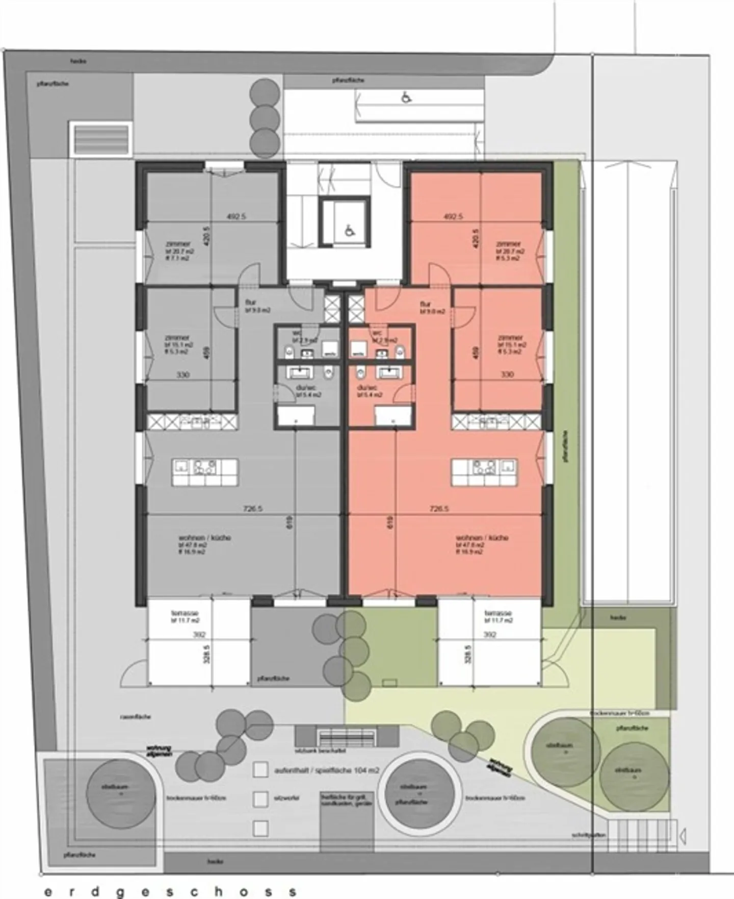 Gioiello di nuova costruzione al Postgässli: 3,5 stanze al piano terra con giardino n. 2 - Foto 13 di 13
