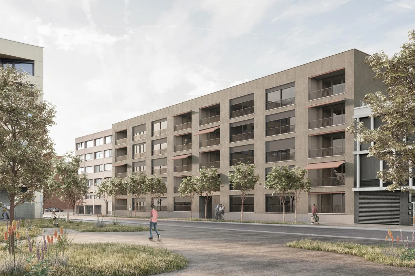 Appartement central de 3,5 pièces sur le Tangentenweg - Photo 1 sur 5