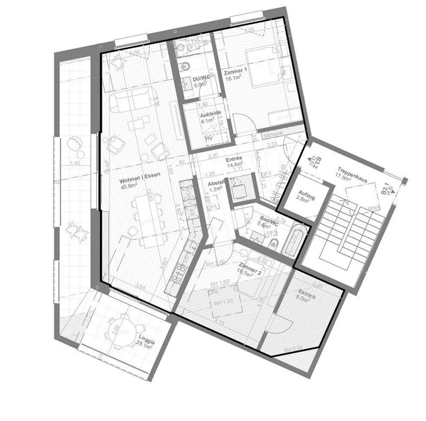 B3.2 | Nouveau bâtiment exclusif penthouse avec vue fantastique - Photo 12 sur 14