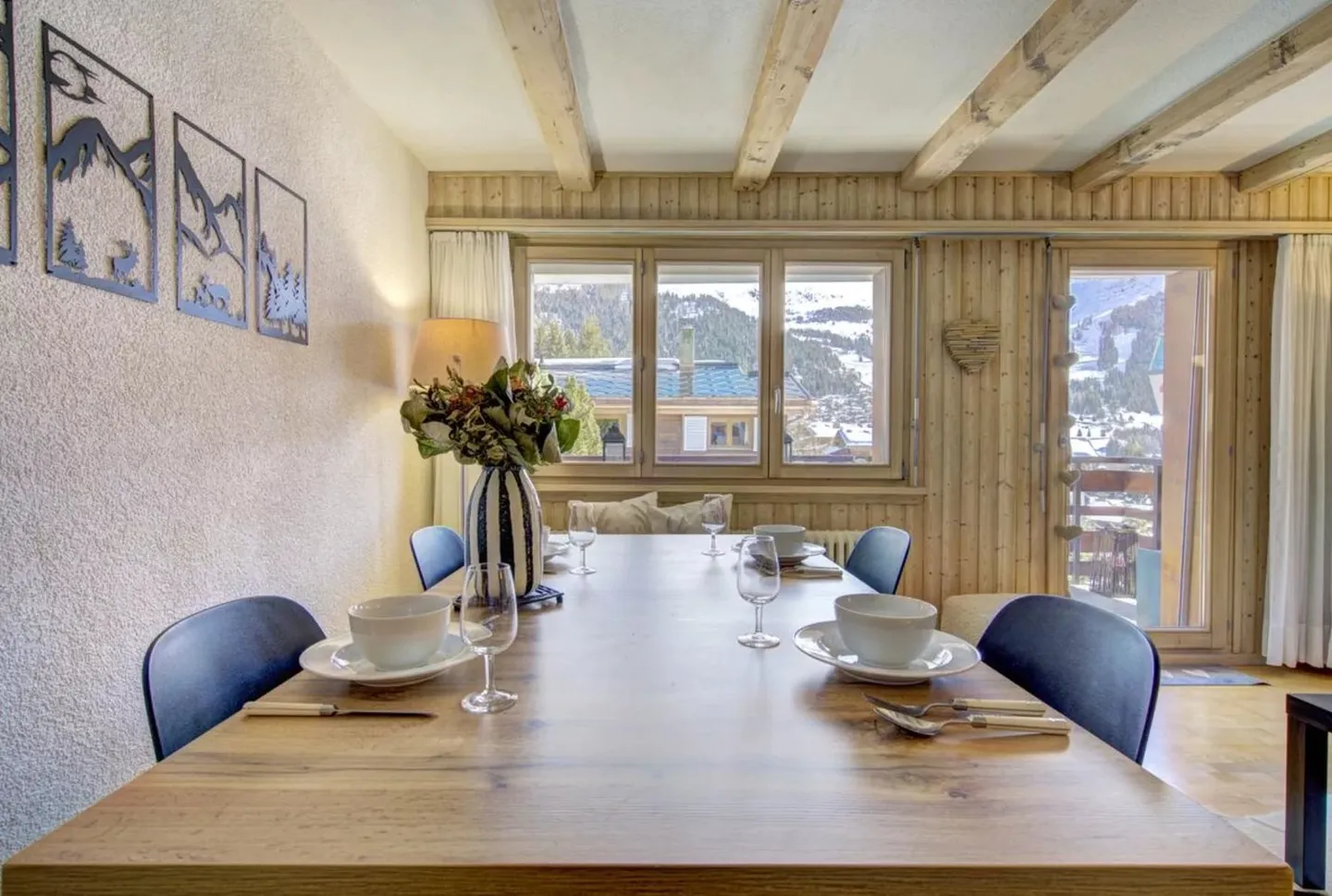 Schönes renoviertes 2.5-Zimmer-Apartment mit direktem Zugang zu den Pisten von Verbier - Foto 5 von 13
