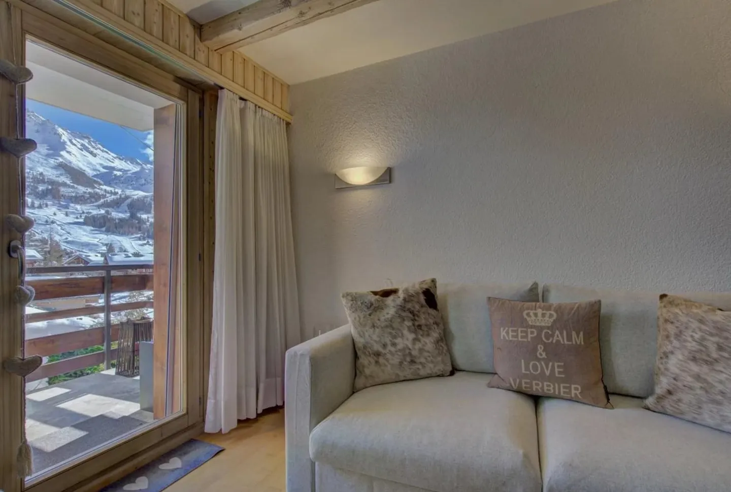 Schönes renoviertes 2.5-Zimmer-Apartment mit direktem Zugang zu den Pisten von Verbier - Foto 8 von 13