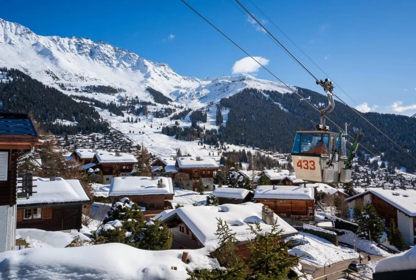 Schönes renoviertes 2.5-Zimmer-Apartment mit direktem Zugang zu den Pisten von Verbier - Foto 12 von 13