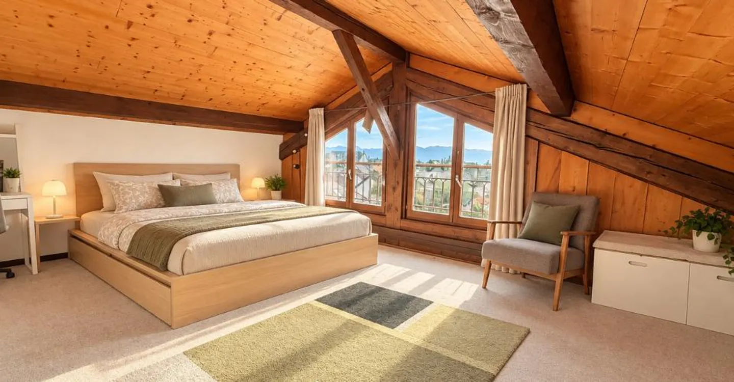 Magnifico appartamento duplex di 3,5 locali nel cuore di Crans (VD) - Foto 11 di 11